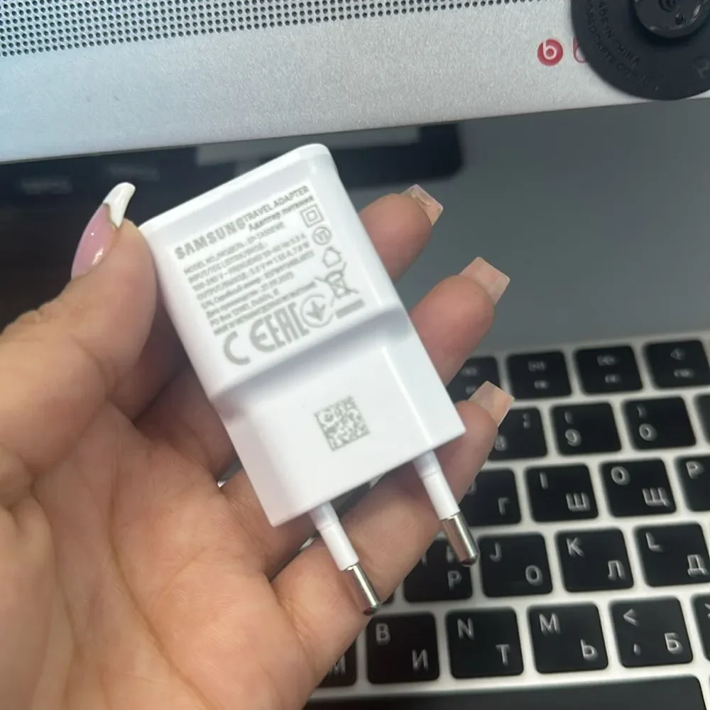 New Samsung EU USB Charger European Travel Adapter 100-240V (EP-TA50EWE) (3Pack)